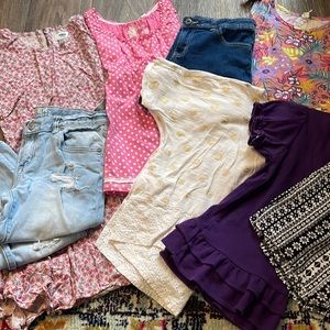 Girls 10/12 Summer Clothing Bundle